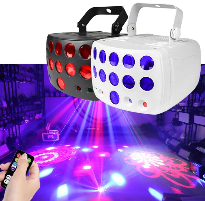 Пати проектор, патио проектор, цветомузыка для Нового года - новогодняя цветомузыка